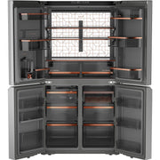  Café 22.9 Cu. Ft. Smart Counter-Depth Quad-Door Refrigerator with Dual-Dispense AutoFill Pitcher CHE23DM5WS5 IMAGE 2