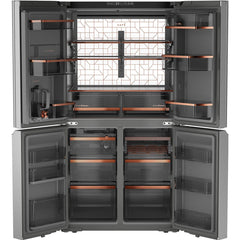  Café 22.9 Cu. Ft. Smart Counter-Depth Quad-Door Refrigerator with Dual-Dispense AutoFill Pitcher CHE23DM5WS5 IMAGE 2