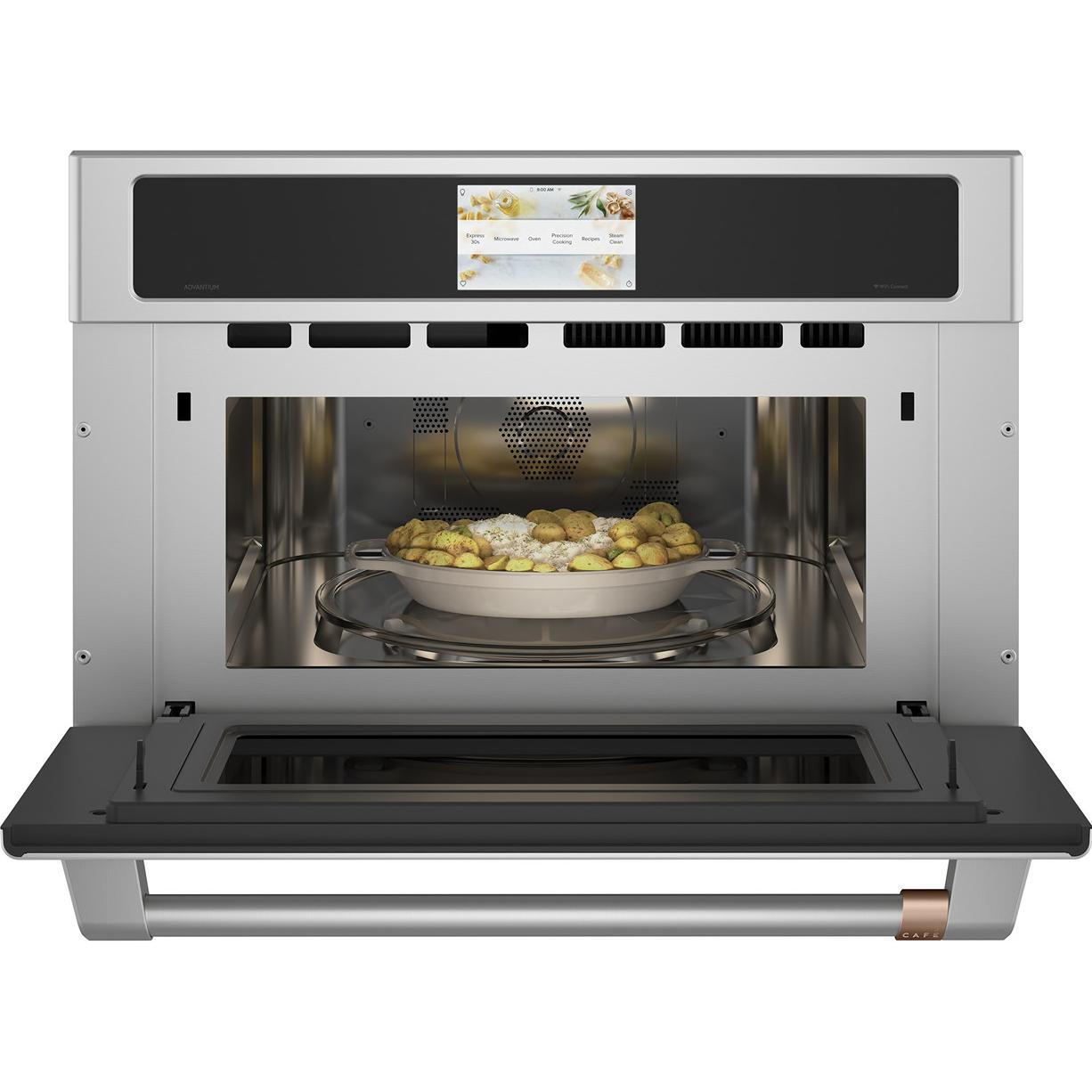  Café 30-inch, 1.7 cu.ft. Built-in Single Wall Oven with Advantium® Technology CSB923P2VS1 IMAGE 3