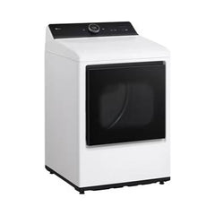  LG 7.3 cu. ft. Electric Dryer with EasyLoad™ Door and AI Sensing DLEX8600WE IMAGE 3