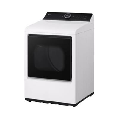  LG 7.3 cu. ft. Gas Dryer with EasyLoad™ Door and AI Sensing DLGX8601WE IMAGE 2