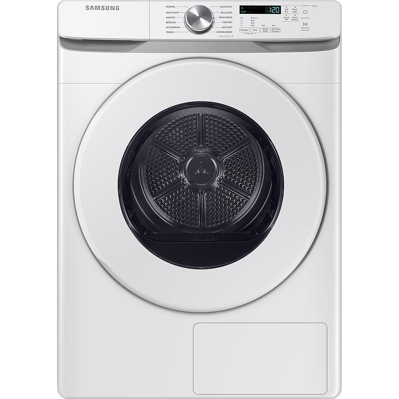  Samsung 7.5 cu. ft. Electric Dryer with Heat Pump and SmartThings DV45DG6000HWA2 IMAGE 1