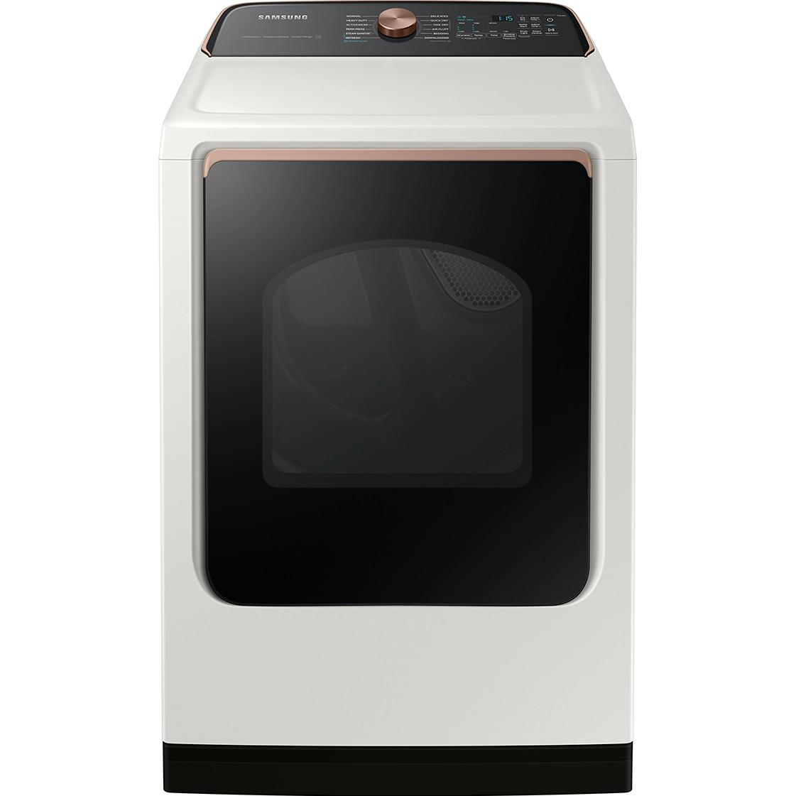  Samsung 7.4 cu. ft. Smart Electric Dryer with Steam Sanitize+ DVE55CG7500EA3 IMAGE 1