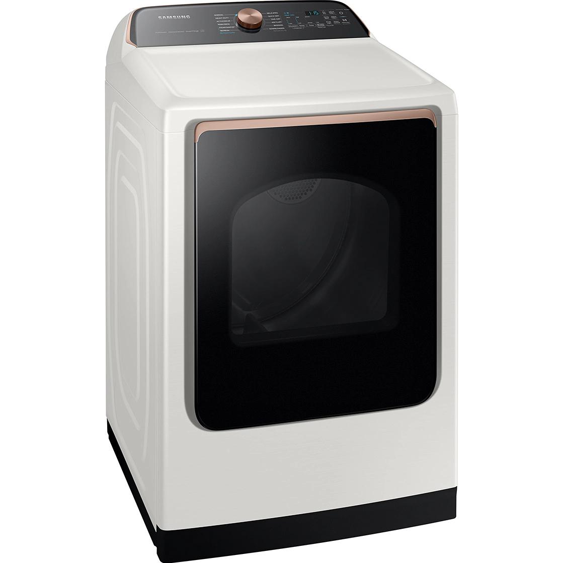  Samsung 7.4 cu. ft. Smart Electric Dryer with Steam Sanitize+ DVE55CG7500EA3 IMAGE 2