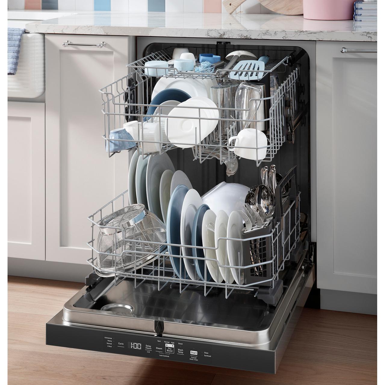 GE ENERGY STAR® Top Control Hybrid Tub Dishwasher with Third Rack GDT595HYYFS IMAGE 5