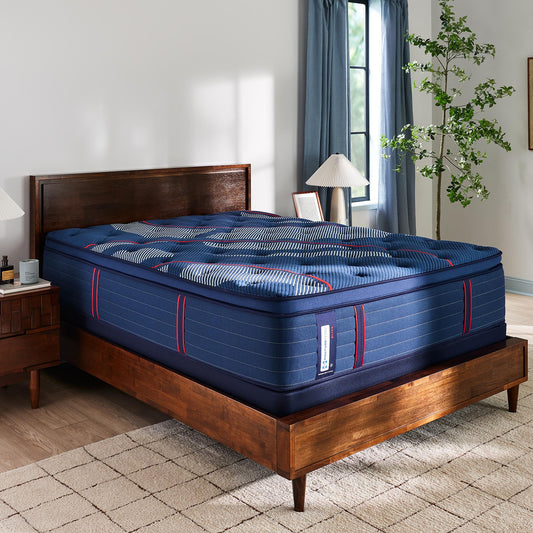  Sealy Brenham II Euro Pillow Top Medium Mattress (Full) IMAGE 2