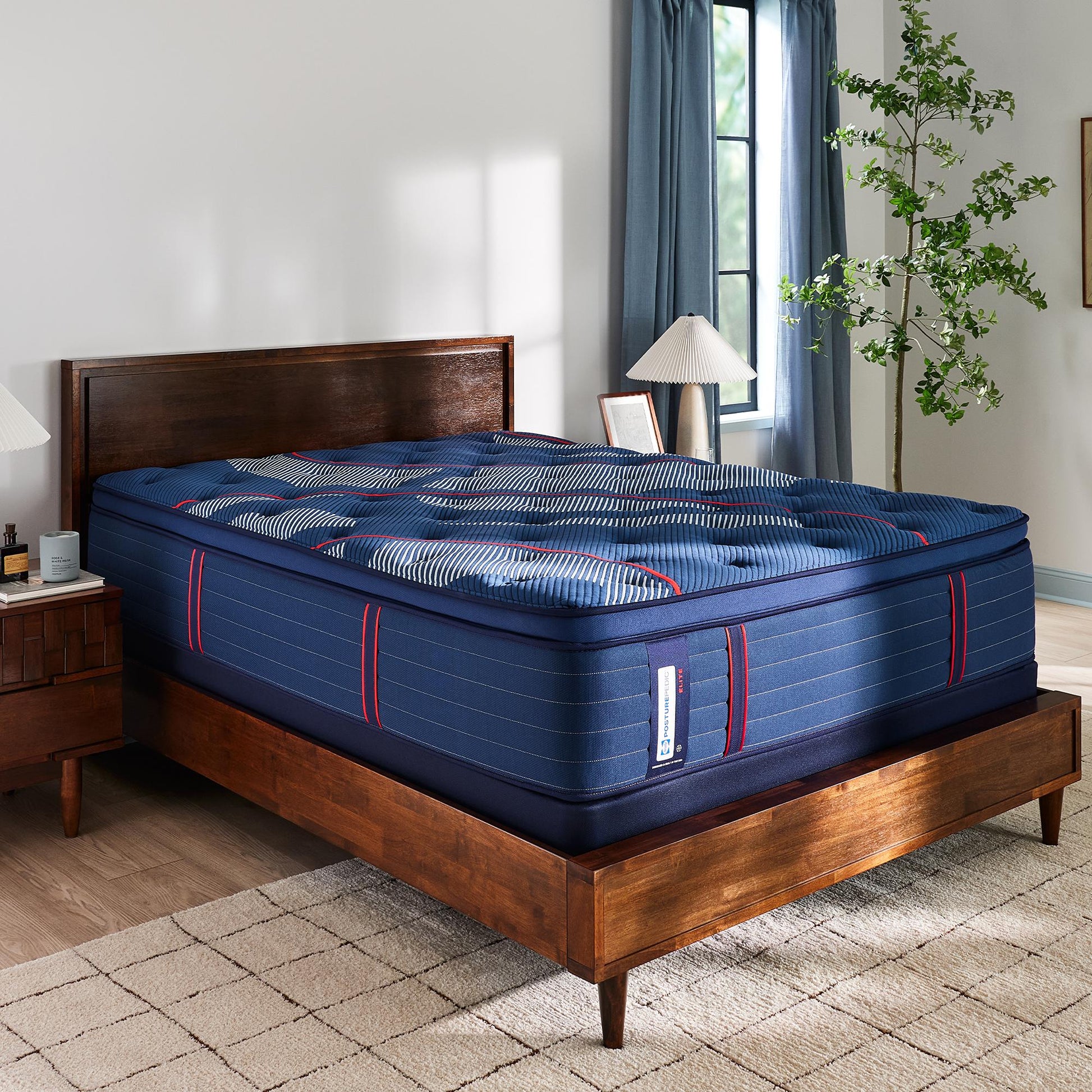  Sealy Brenham II Euro Pillow Top Medium Mattress (Queen) IMAGE 2