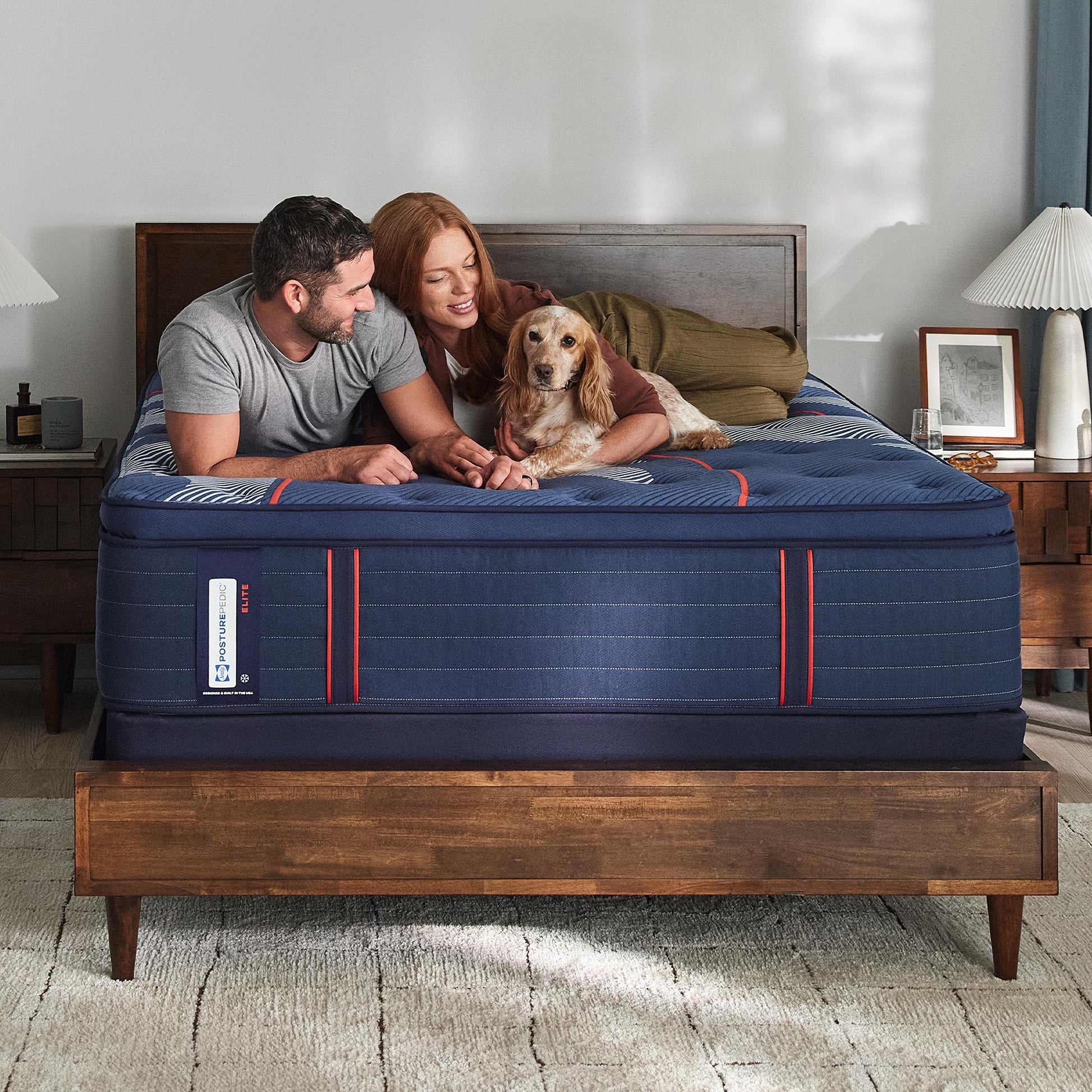  Sealy Brenham II Euro Pillow Top Medium Mattress (Queen) IMAGE 3
