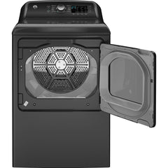  GE 7.4 cu. ft. Capacity Gas Dryer with Up To 120 ft. Venting and Sensor Dry GTD58GBPVDG IMAGE 3