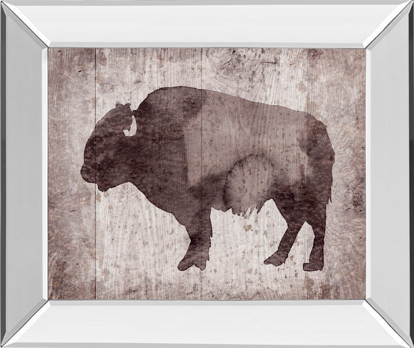 Mirrored Frame Wildness II-Timber By Sandra Jacobs