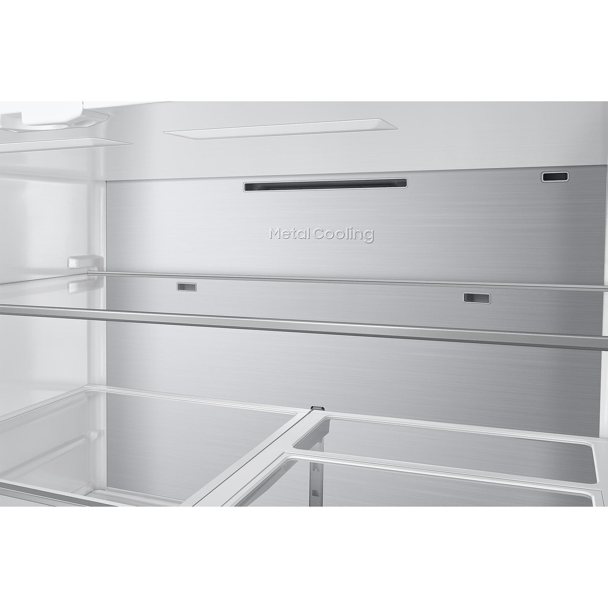  Samsung 36 Inch 23 Cu.Ft. Bespoke AI Counter Depth 4-Door French Door Refrigerator RF90F23BECRAA IMAGE 13