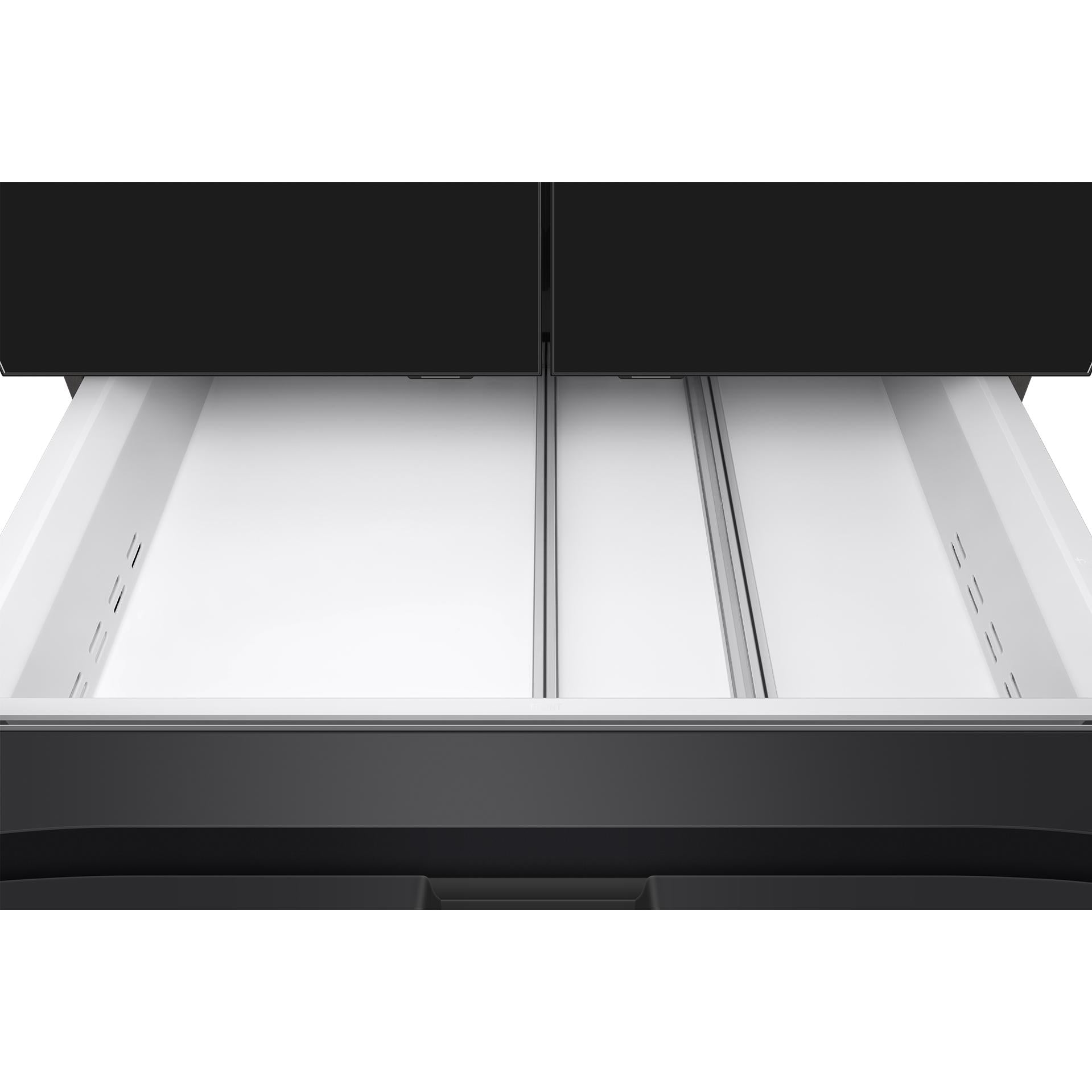  Samsung 36 Inch 23 Cu.Ft. Bespoke AI Counter Depth 4-Door French Door Refrigerator RF90F23BECRAA IMAGE 18