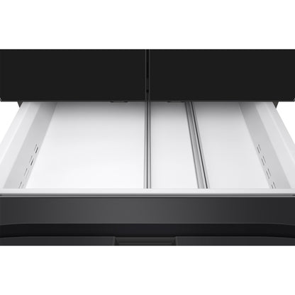  Samsung 36 Inch 23 Cu.Ft. Bespoke AI Counter Depth 4-Door French Door Refrigerator RF90F23BECRAA IMAGE 18