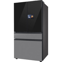  Samsung 36 Inch 23 Cu.Ft. Bespoke AI Counter Depth 4-Door French Door Refrigerator RF90F23BECRAA IMAGE 4
