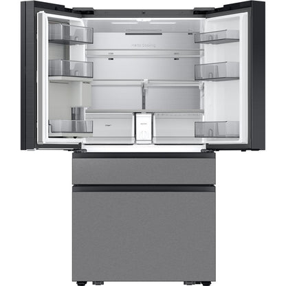  Samsung 36 Inch 23 Cu.Ft. Bespoke AI Counter Depth 4-Door French Door Refrigerator RF90F23BECRAA IMAGE 5