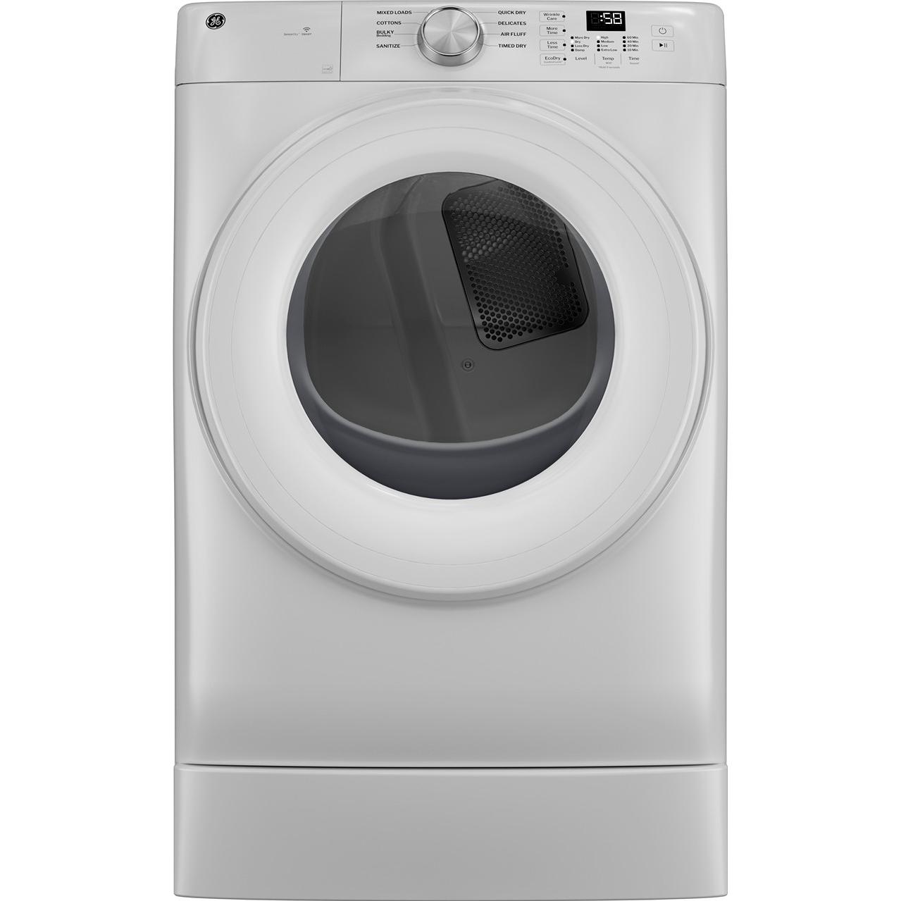  GE 7.8 cu. ft. Capacity Smart Front Load Electric Dryer GFD35ESSYWW IMAGE 5