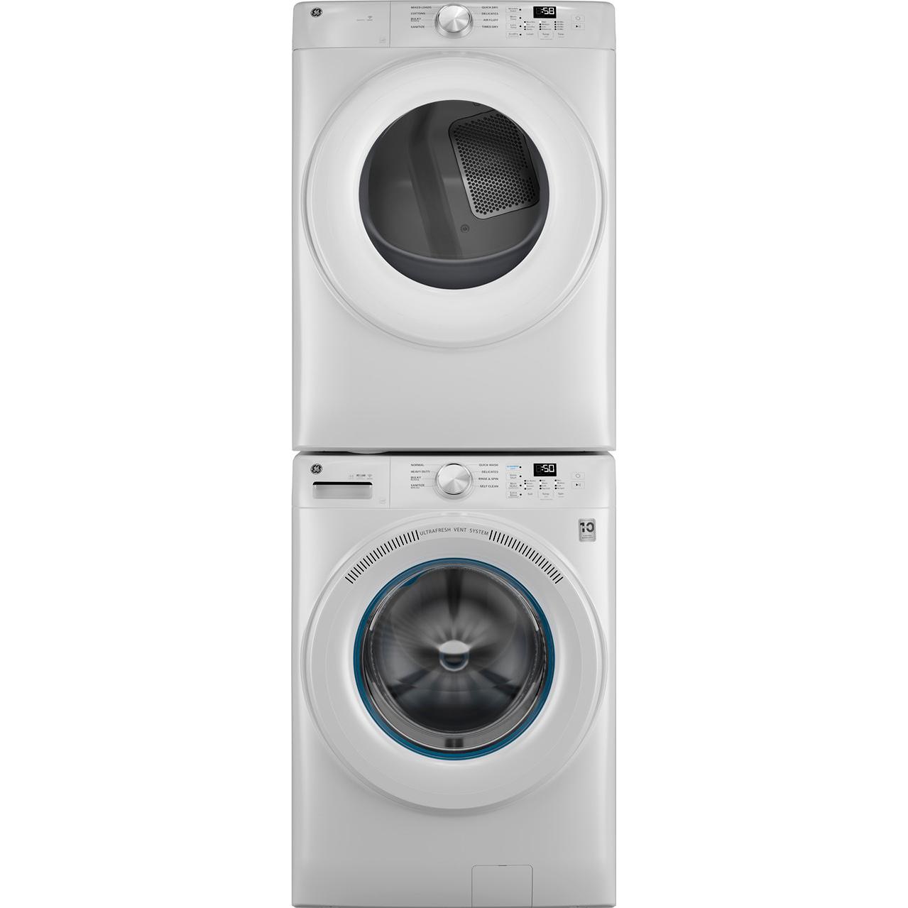  GE 7.8 cu. ft. Capacity Smart Front Load Electric Dryer GFD35ESSYWW IMAGE 6