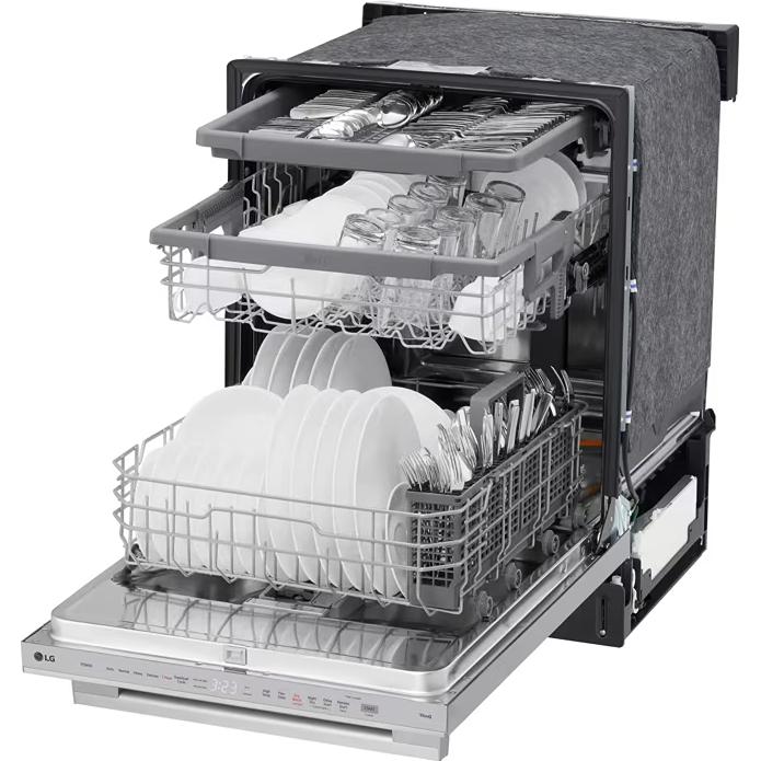  LG Top-Control Dishwasher with 1-Hour Wash & Dry and QuadWash® Pro LDTH555NS IMAGE 3