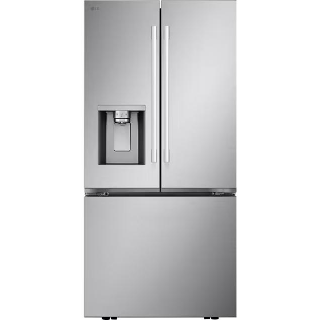  LG 20 cu. ft. 3-Door French Door Refrigerator with Counter-Depth MAX™ LF20G6331S IMAGE 1