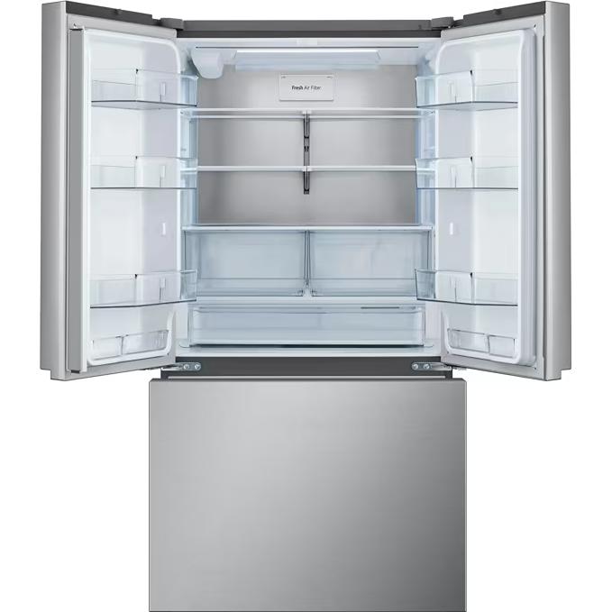  LG 32 cu. ft. Smart Standard-Depth MAX™ French Door Refrigerator LRFLS3216S IMAGE 2