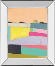 Mirrored Frame Live Coloufully-Applique By Joelle Wehkamp