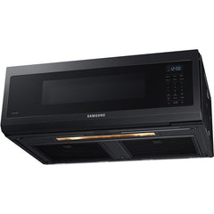  Samsung 30-inch, 1.1 cu. ft. Smart SLIM Over-the-Range Microwave Oven with Wi-Fi and Voice Control ME11F7510MT/AA IMAGE 2