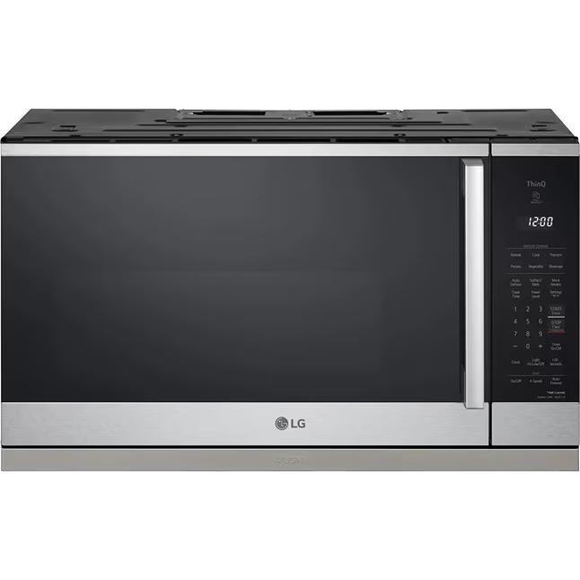  LG 30-inch, 2.1 cu. ft. Smart Over-the-Range Microwave Oven MVEL2125X IMAGE 1