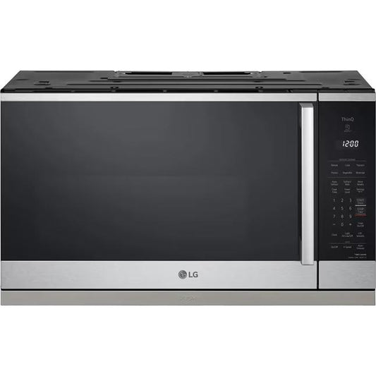  LG 30-inch, 2.1 cu. ft. Smart Over-the-Range Microwave Oven MVEL2125X IMAGE 1