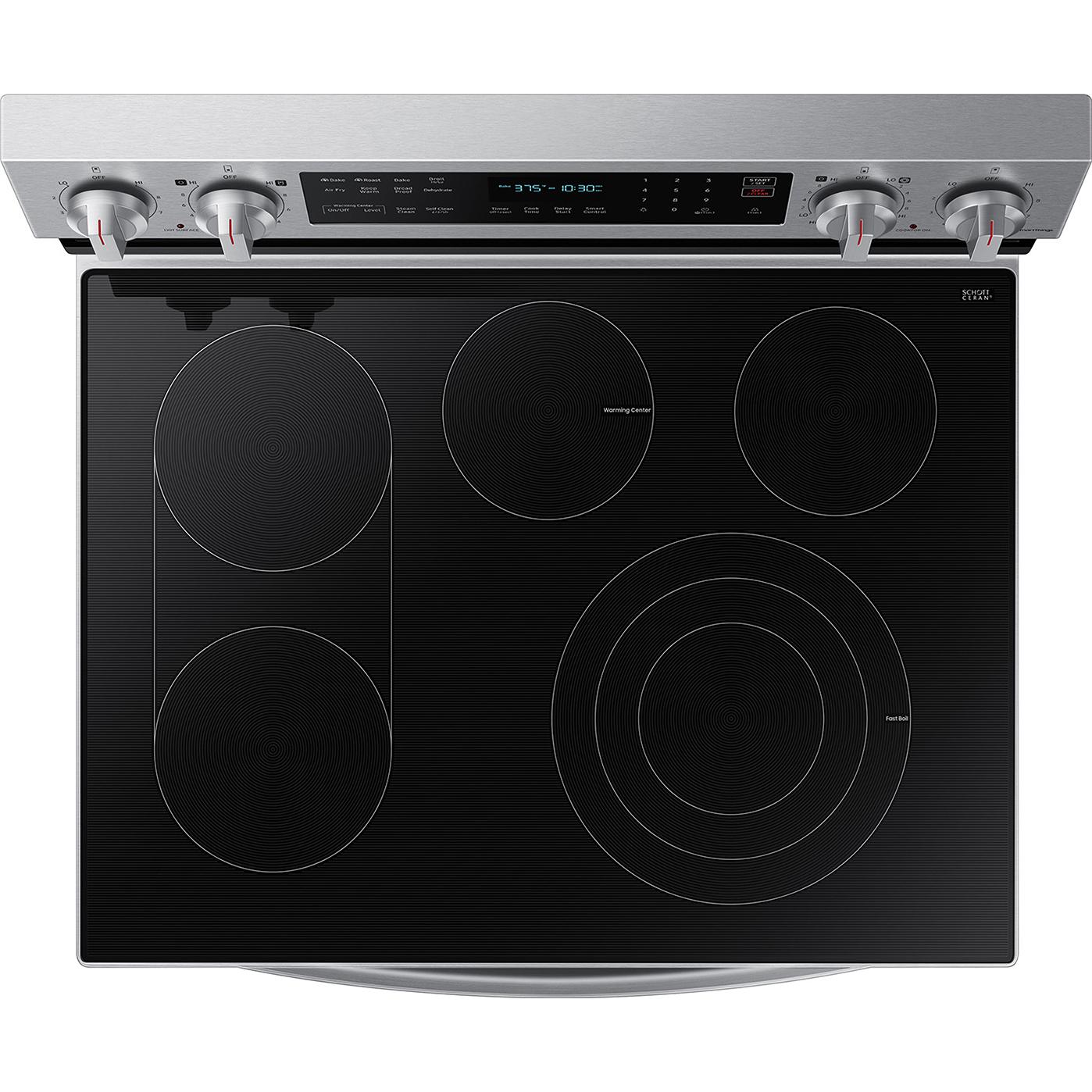  Samsung 6.3 cu. ft. Smart Freestanding ENERGY STAR® Certified Electric Range NE63D6711SR/AA IMAGE 3