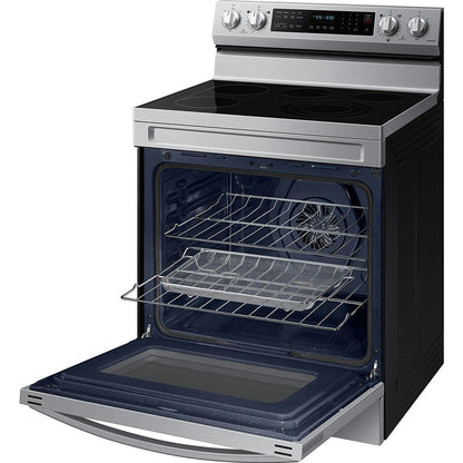  Samsung 6.3 cu. ft. Smart Freestanding ENERGY STAR® Certified Electric Range NE63D6711SR/AA IMAGE 7