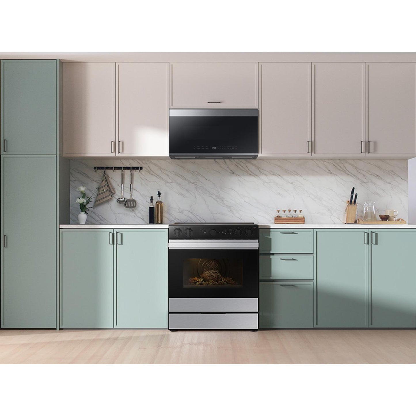  Samsung Bespoke 6.3 cu. ft. Smart Slide-In Electric Range with Air Fry NSE6DG8502SR/AA IMAGE 10