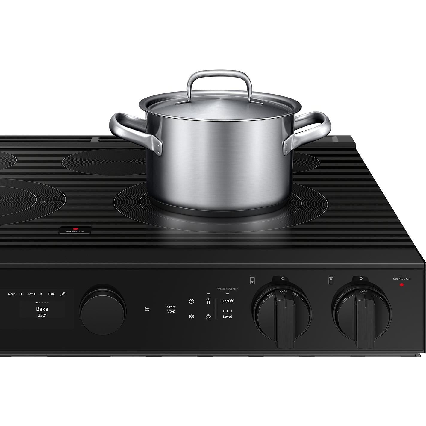  Samsung Bespoke 6.3 cu. ft. Smart Slide-In Electric Range with Air Fry NSE6DG8502SR/AA IMAGE 7