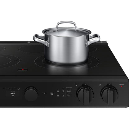  Samsung Bespoke 6.3 cu. ft. Smart Slide-In Electric Range with Air Fry NSE6DG8502SR/AA IMAGE 7