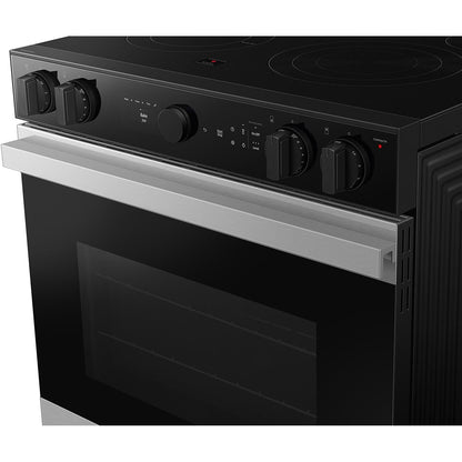  Samsung Bespoke 6.3 cu. ft. Smart Slide-In Electric Range with Air Fry NSE6DG8502SR/AA IMAGE 8