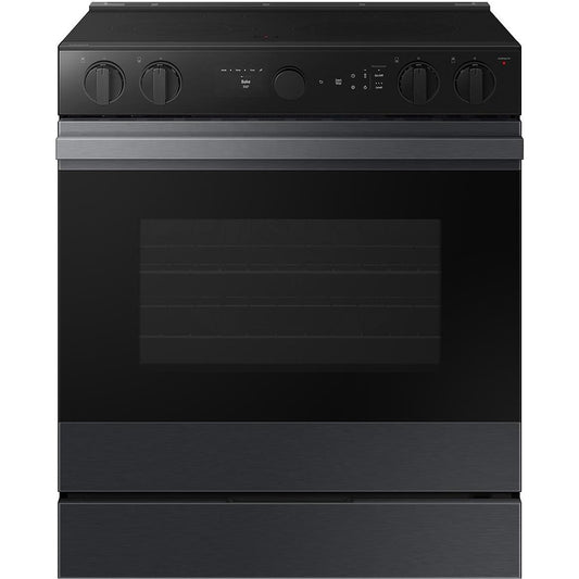  Samsung Bespoke 6.3 cu. ft. Smart Slide-In Electric Range with Air Fry NSE6DG8502MT/AA IMAGE 1