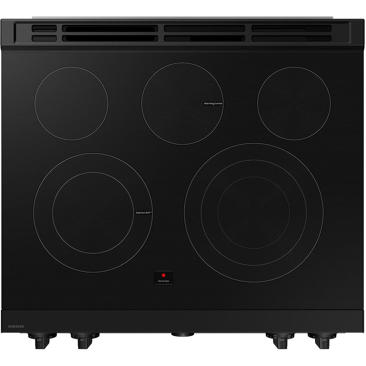  Samsung Bespoke 6.3 cu. ft. Smart Slide-In Electric Range with Air Fry NSE6DG8502MT/AA IMAGE 3