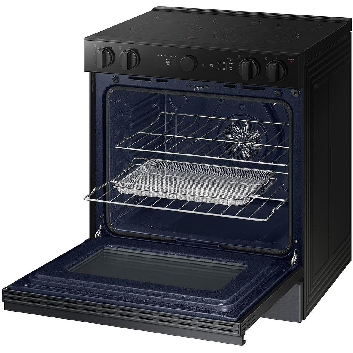  Samsung Bespoke 6.3 cu. ft. Smart Slide-In Electric Range with Air Fry NSE6DG8502MT/AA IMAGE 6