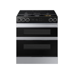  Samsung 30-inch Slide-in Electric Range with Wi-Fi NSG6DG8550SR/AA IMAGE 1