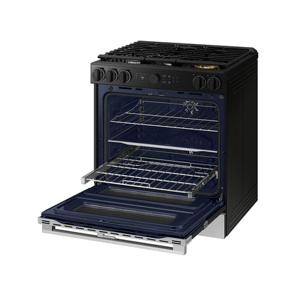  Samsung 30-inch Slide-in Electric Range with Wi-Fi NSG6DG8550SR/AA IMAGE 4