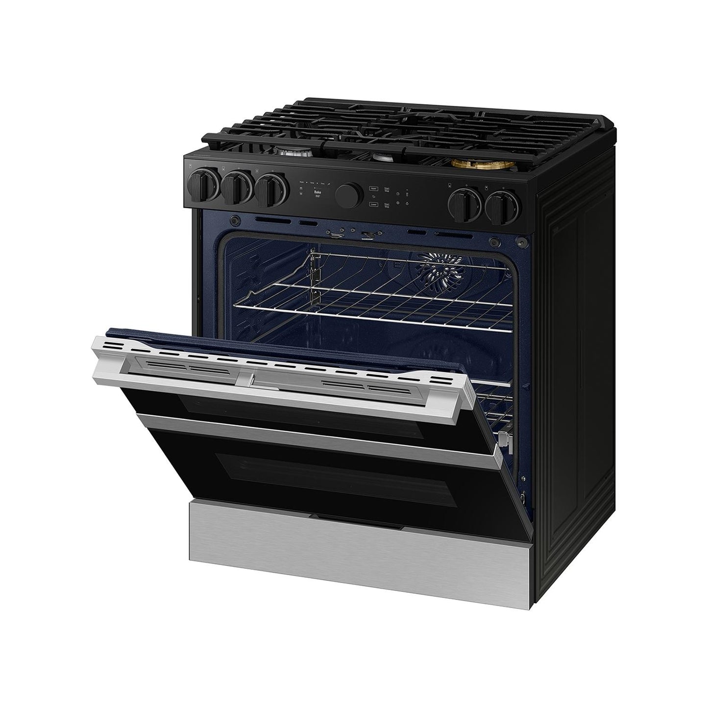  Samsung 30-inch Slide-in Electric Range with Wi-Fi NSG6DG8550SR/AA IMAGE 6