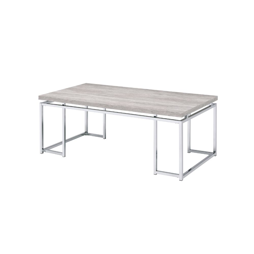 Mesa de centro rectangular Chafik de 47 pulgadas de largo