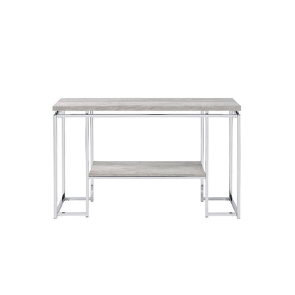 Mesa de sofá rectangular Chafik de 47 "de largo