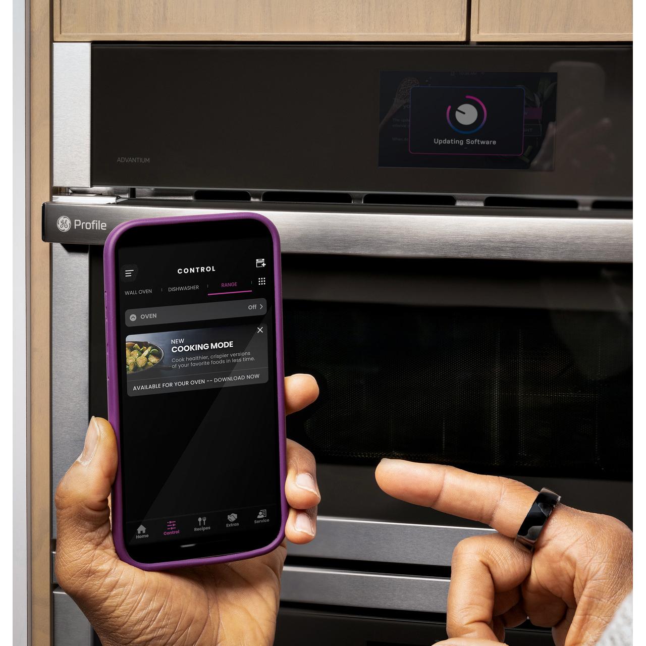 GE Profile 27" Single Wall Oven with 120V Advantium® Technology PSB9100SVSS IMAGE 6