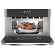  GE Profile 30" Single Wall Oven with 120V Advantium® Technology PSB9120SVSS IMAGE 2