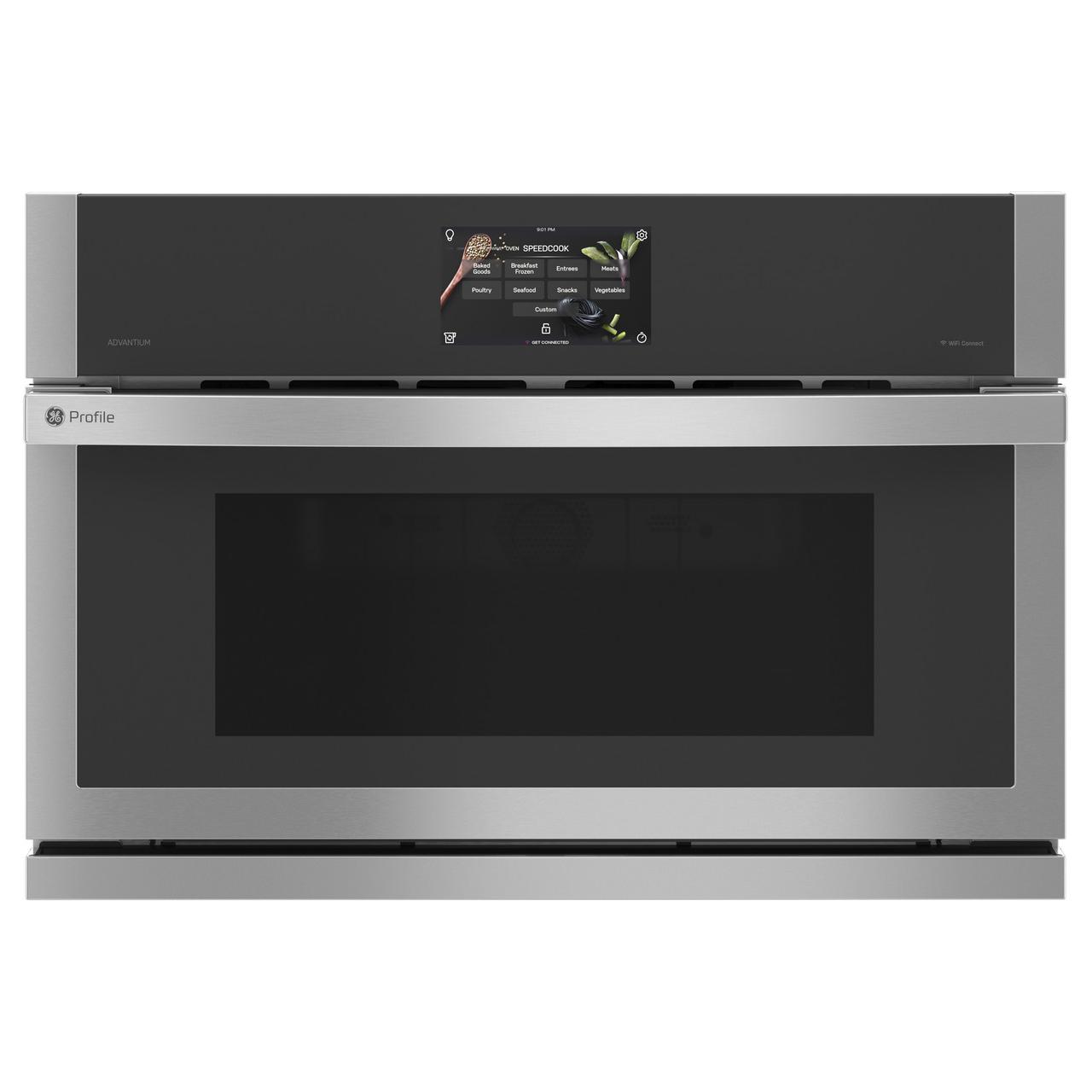  GE Profile 30" Single Wall Oven with 240V Advantium® Technology PSB9240SVSS IMAGE 1