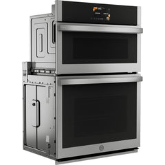  GE Profile 30-inch Combination Double Wall Oven with Advantium® Technology PT9900SWSS IMAGE 3