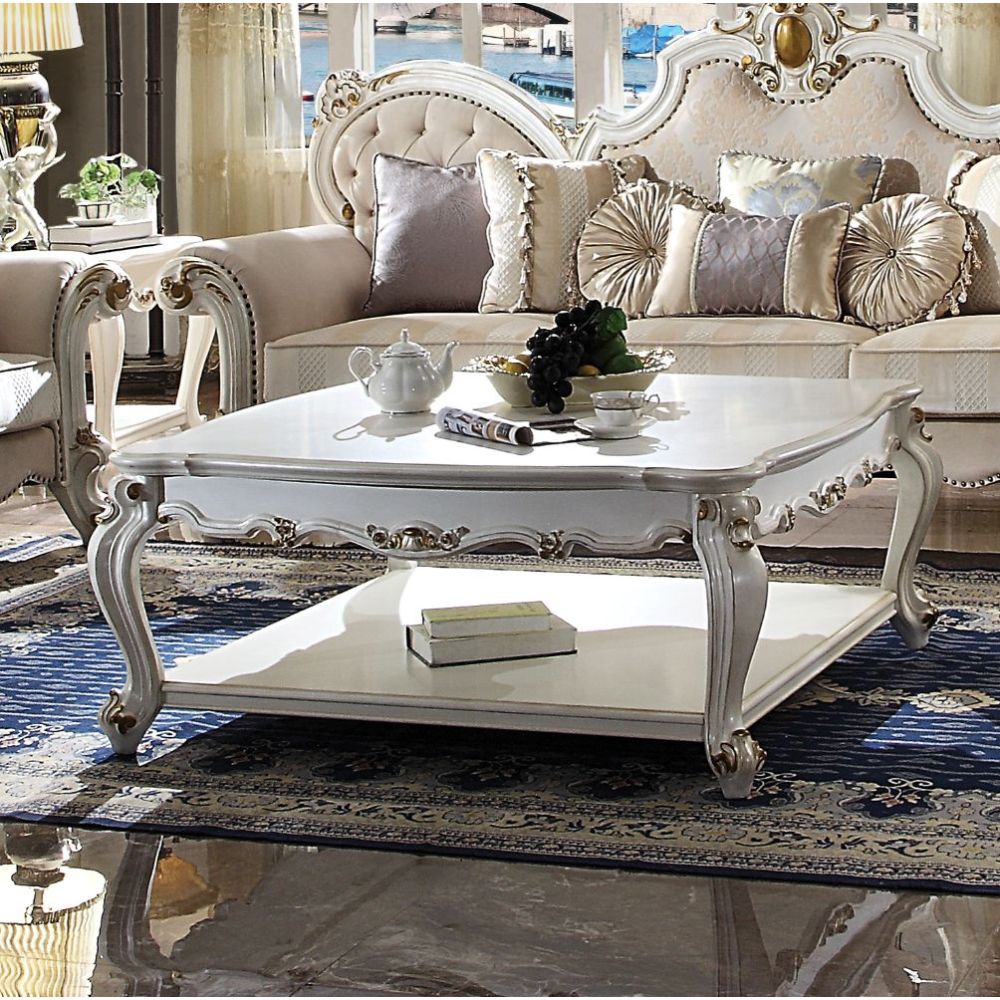 Mesa de centro con patas cuadradas Picardy
