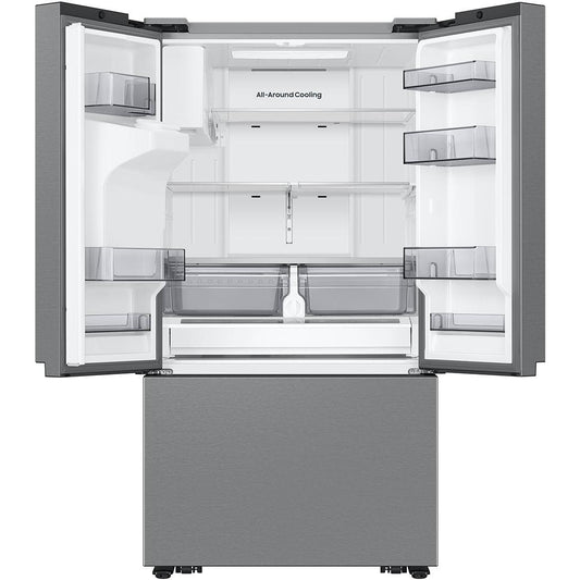  Samsung 26 cu. ft.  French Door Refrigerator with External Water and Ice Dispenser RF27CG5B10SR/AA IMAGE 2