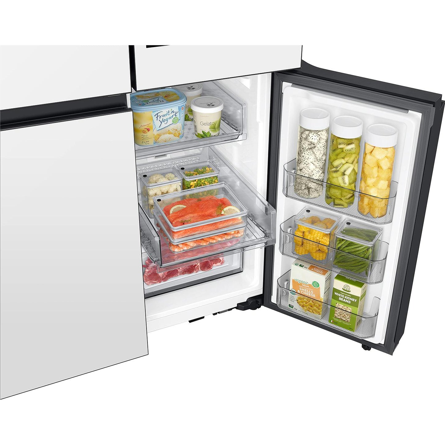  Samsung 29 cu. ft. 4-Door Flex™ Refrigerator with AI Family Hub™ RF29DB990012/AA IMAGE 8