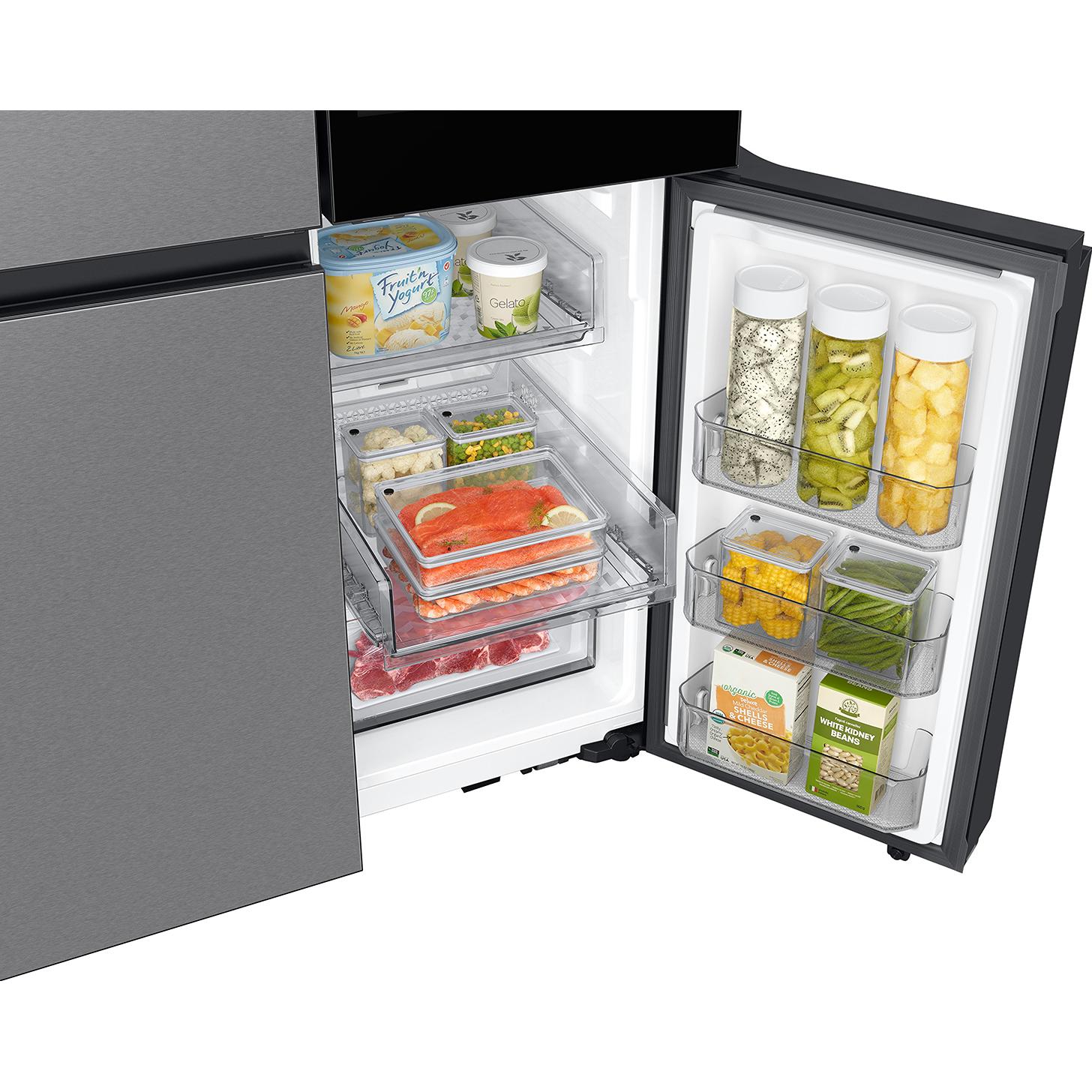  Samsung 29 cu. ft. 4-Door Flex™ Refrigerator with AI Family Hub™ RF29DB9900QDAA IMAGE 8